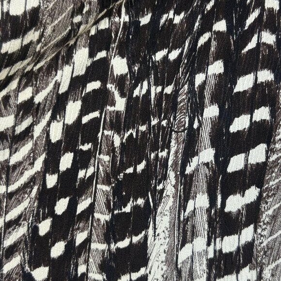 Genny Vintage 80s Italian Designer 100% Silk Blouse - Picture 4 of 10